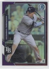 2015 Bowman Chrome Purple Refractor 38/250 Asdrubal Cabrera #114 1p5