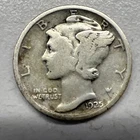 1925 MERCURY SILVER DIME ACTUAL COIN Get More Today & Save Shop Here Buy Here