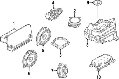 Genuine Nissan Amplifier 28061-6TA3B