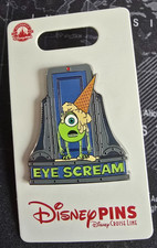 Disney Cruise Line DCL Dream Mike Wazowski Monsters Inc EYE SCREAM Pin Pins