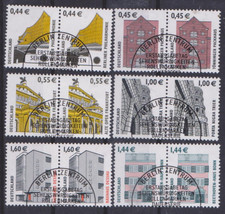 BRD-2002-SWK-Mi:2298A-2302A+306A-WAAGERECHTE PAARE mit BERLIN-ESST-TOP