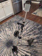 Golf Bag Folding Aluminum Push Cart With Sprotected Score Card Unbranded