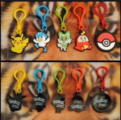 COMPLETA Collezione Portachiavi pokemon Sorpresa Patatine San