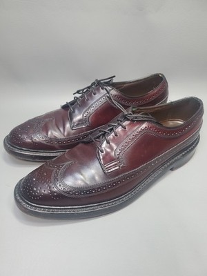 Florsheim Royal Imperial Shell Cordovan Kenmoor Longwing VCleat 5Nail Wingtip 9B