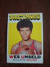 1971-72 Topps #95 Wes Unseld (NRMT)
