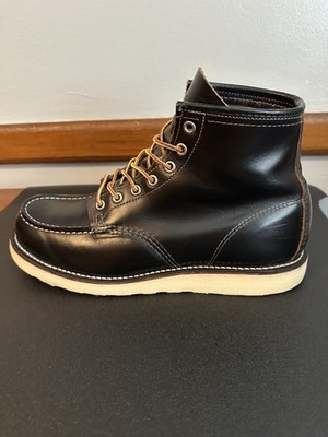 Red Wing Heritage Klondike #9874 9D Irish Setter Mac Toe in Black