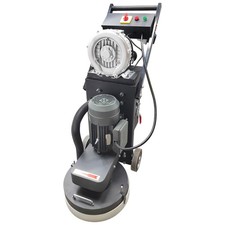 220V Concrete Floor Grinder Polishing Machine 5 Grinding Head Dust Suction Fan