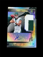 2024 Panini Illusions Football #130 First Impressions Jordan Travis RPA 1/25