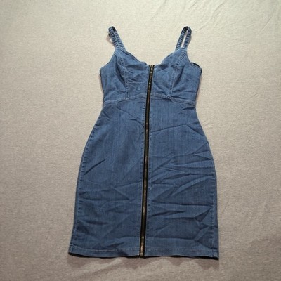 Haute Monde Denim Dress Women's S Career Feminine Chic Office Occasion Western