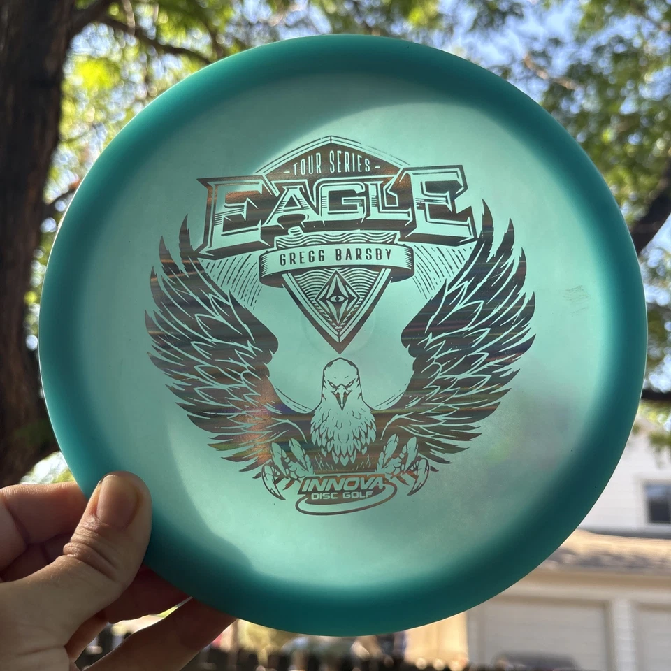 Blue Innova Champion Eagle Glow in the Dark 175g Gregg Barsby 2022 Tour Series - Image 2 of 4