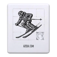 'Downhill Skier' Sliding Puzzle (PZ00030743)