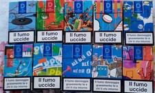 DIANA 10 PACCHETTI SIGARETTE VUOTI SERIE " ART COLLECTION "