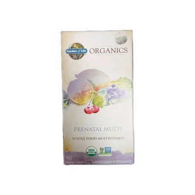 Garden Of Life Mykind Organics Prenatal Multi 90 Vegan Tablets. Exp. 6/2027