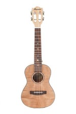 Bamboo ViolinStyle Concert Ukulele 23 Black w/ EQ  Tuner - U23VIOBKQ