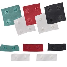 Snap Fasteners Sew Tape Popper Tape Press Stud Set Clothing for Cushion Covers