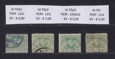 Lithuania Lithuania 1919 Mi 55 perforation and other varieties CV - 18.30