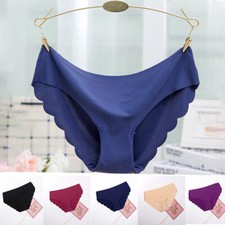 3 Pack Women Soft Underpants Seamless Lingerie Briefs Hipster Underwear Panties