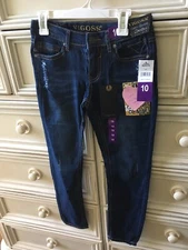 Vigoss Distressed Girls Jegging / Jeans with zipper size 10