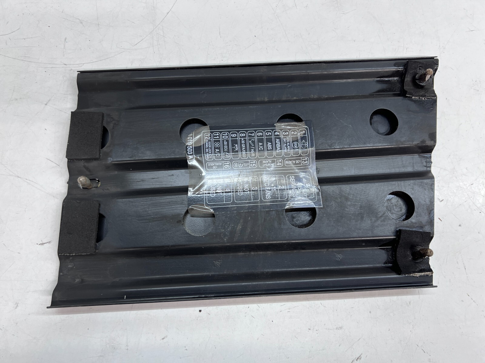 LAMBORGHINI MURCIELAGO LP640 FUSE PANEL COVER TRIM MOULDING OEM 418010503A
