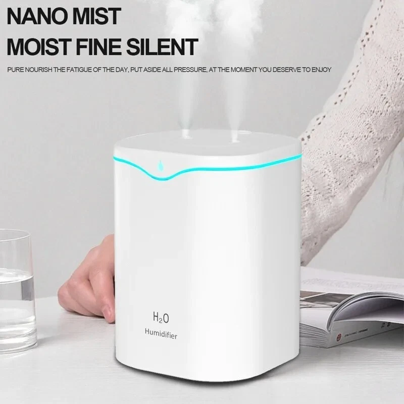 2000ml Humidifiers for Bedroom Large Room Office Cool Mist Air Humidifier - Image 4 of 4