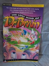 The Lost Mind Of Dr Brain Manual Sierra  1994 DOES NOT INCLUDE GAME T6H