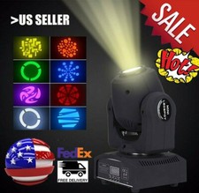 120W Moving Head Stage Lighting RGBW LED DJ DMX Beam Disco Club Party Lights
