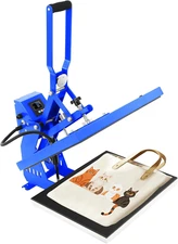 16"X20" Automatic Heat Press Machine,Auto Open Clamshell Base Heat Printing Pres