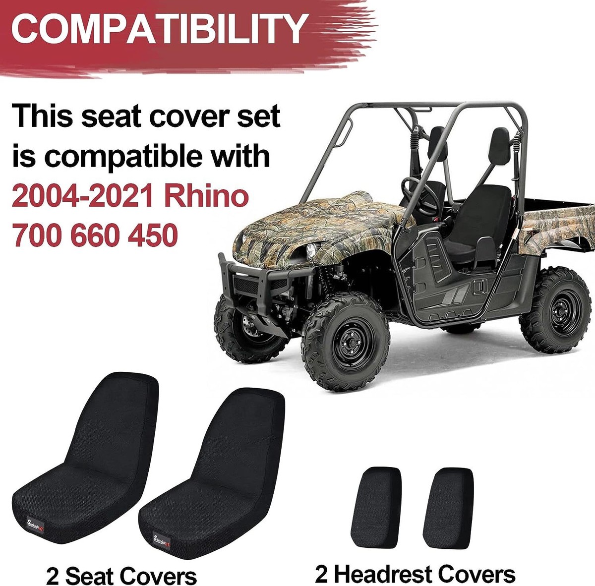 Buy Bestop UTV Storage Bag 2008 - 2012 Yamaha Rhino 700 660 450 In - Foto 13