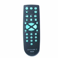 RCA Systemlink-3 Universal Device TV VCR Remote Control RCU1350A  REM-7-L 