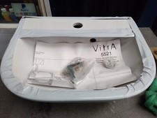 Vitra S20 Semi Recessed Basin 450mm Wide 1 Tap Hole