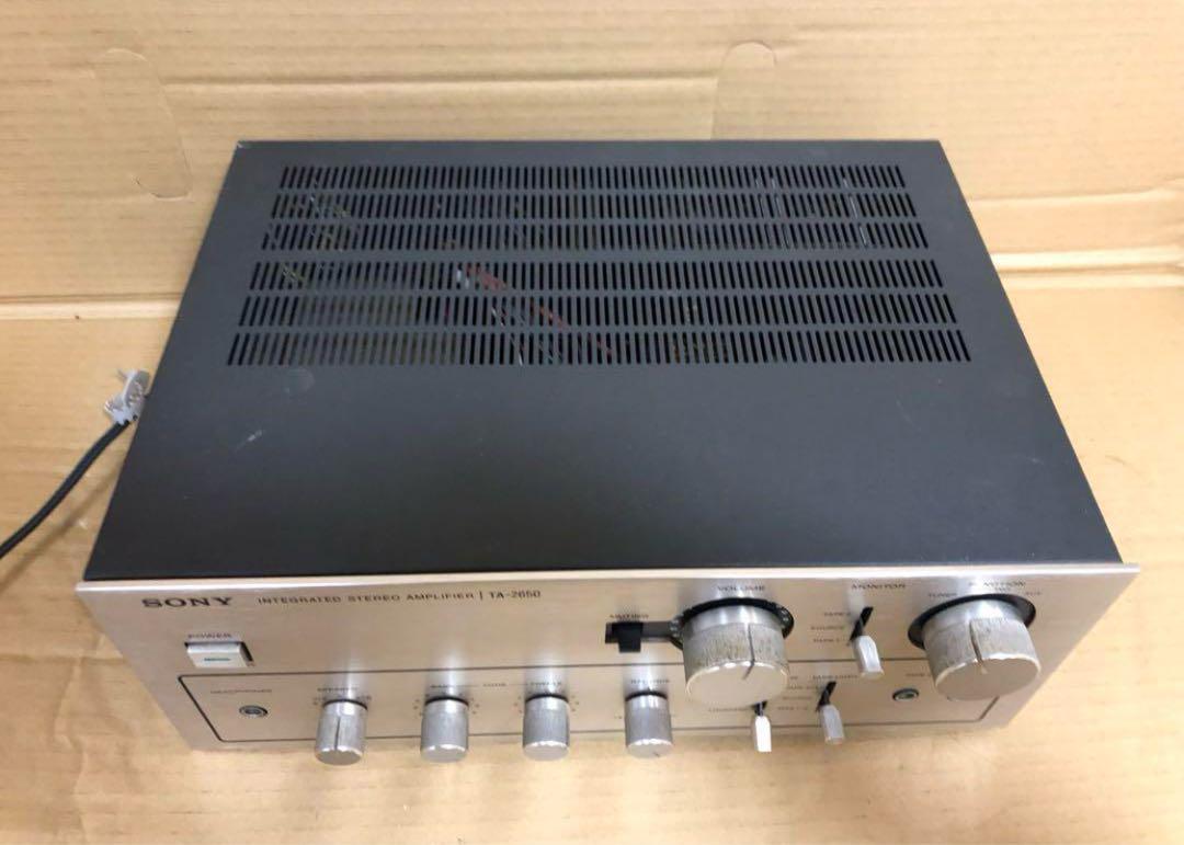 SONY　TA-2650 Sony TA-2650 Integrated Stereo Amplifier - Serviced | eBay