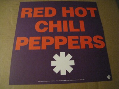 The Red Hot Chili Peppers Poster Flat RHCP Californication