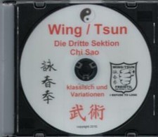 DVD Wing Tsun die dritte 3. Sektion Chi Sao klassisch mit Erweiterungen
