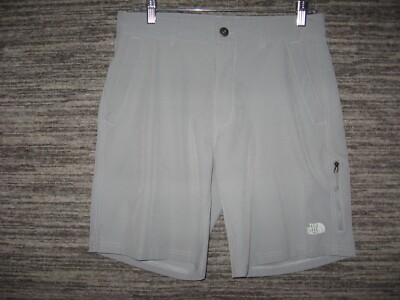 The North Face Men's Rolling Sun Flash Dry Polyester Shorts Gray Size 30