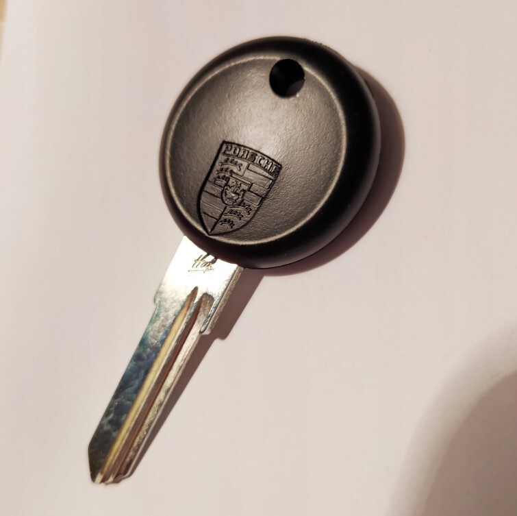 Porsche Key Blank Black 924 944 Genuine 477837219 | eBay