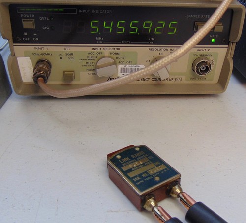 5456 KC Vintage Ham II wojna światowa Radio wojskowe Kwarcowe kryształowe łącze Radio FT-171B - Zdjęcie 2 z 2