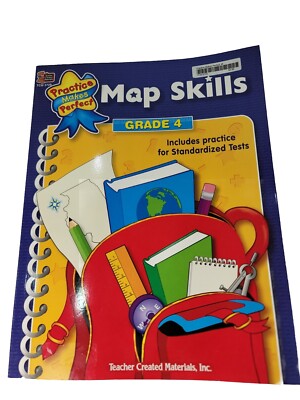 Map Skills, Grade 4 Practice Using Map Legends And Interpreting Maps