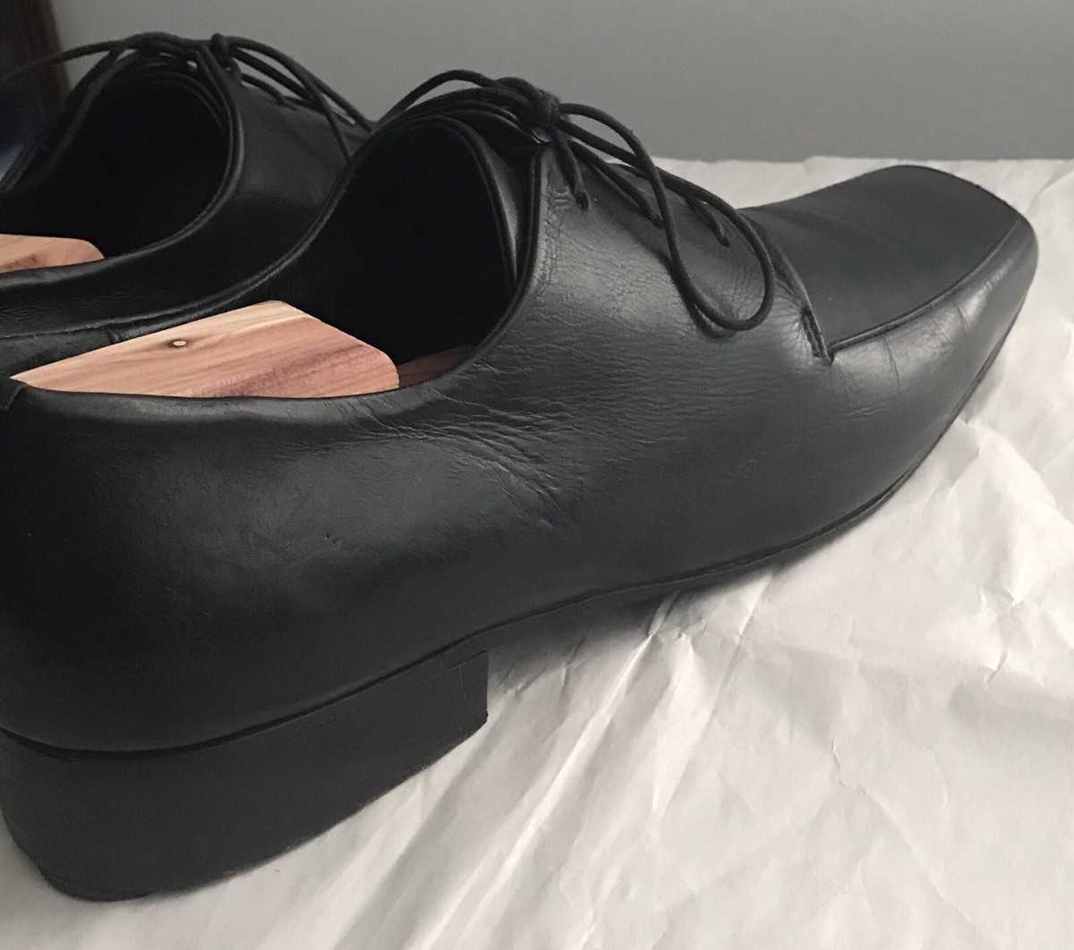 Calvin Klein Carlton lace-up dress shoes Blk Sz 9M Amazon.com | Calvin Klein Men main image 3
