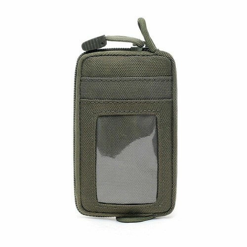 Hombres Táctico Billetera Bolso Impermeable Tarjeta de Identificación Portateléfono Bolsa de Dinero Cinturón Paquete - Imagen 11 de 12
