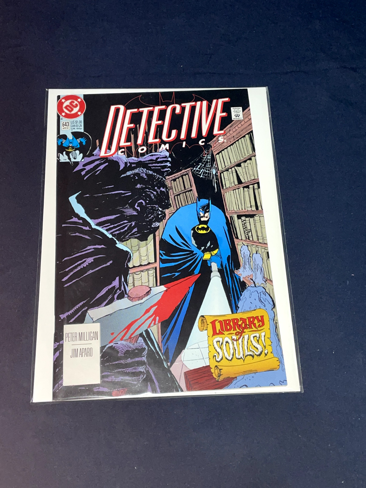 DC COMICS DETECTIVE COMICS BATMAN #643 COMIC BOOK MED GRADE 1991