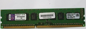 Kingston 8GB DDR3-1333MHz ECC 240-Pin KVR1333D3E9S/8G RAM Modul
