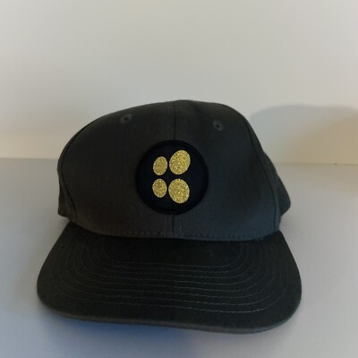 Decky Brand Logo Hat Black Adjustable SnapBack Cap