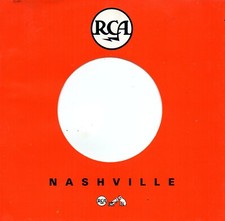  13 ORIGINAL RCA NASHVILLE RECORDS COMPANY SLEEVES   NO RECORD 
