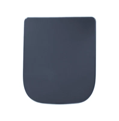 Anthracite Square Soft Close Quick Release Toilet Seat : B&Q Fabienne Bathstore