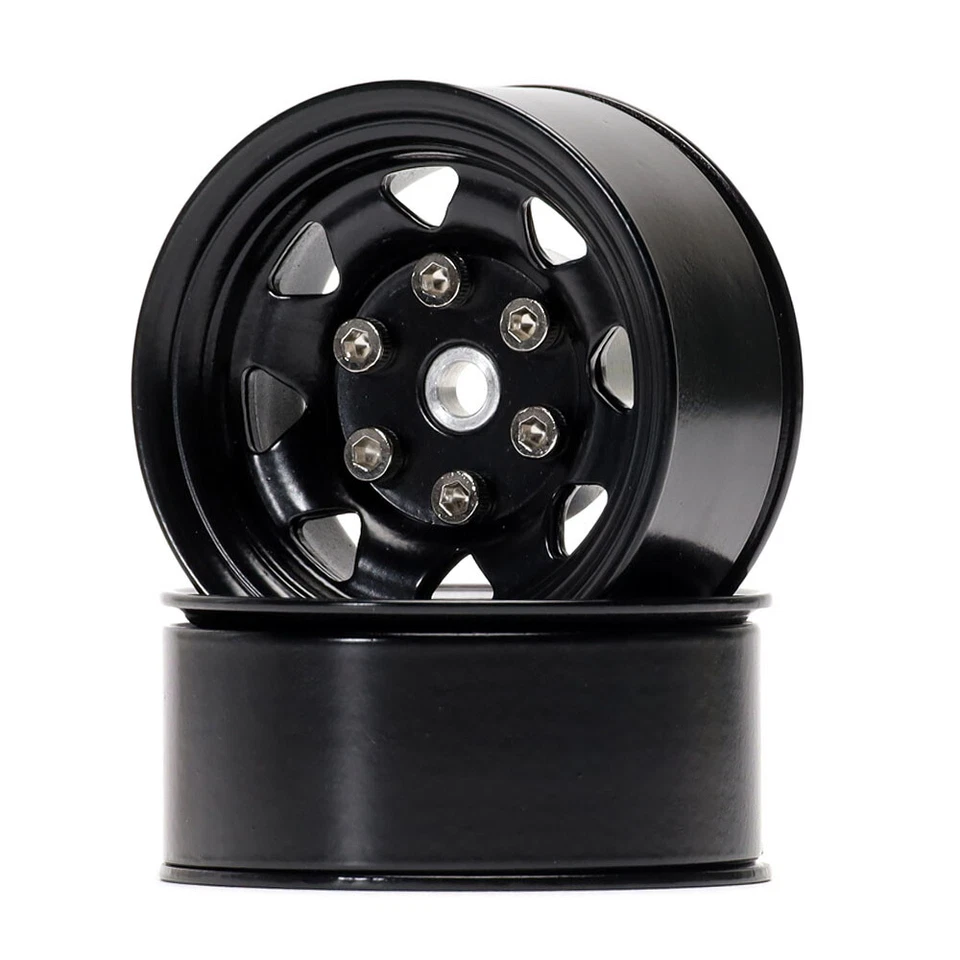 Llanta de cubo de rueda de aleación de 1,55" 4 piezas para RC 1/10 JIMNY Tamiya CC01 axial SCX10 AX90069 Foto 4 de 4