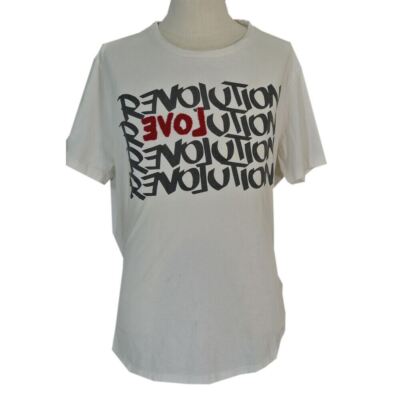 Sean John Revolution shirt adult Men's extra large white short sleeve vintage