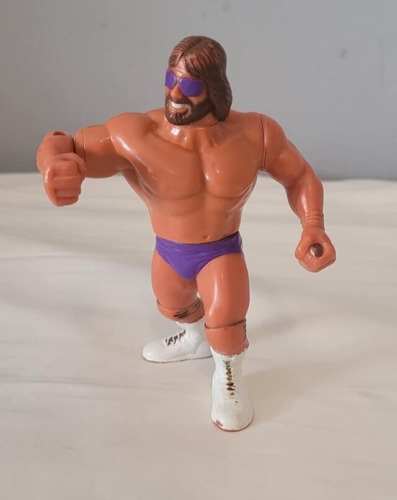 Macho King Man Randy Savage WWF Hasbro Wrestling F...