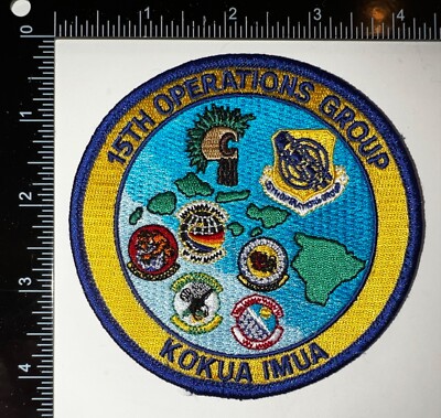 USAF 15th Operations Group Fighter Squadron Gaggle Patch | eBay