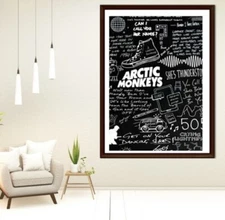 Arctic monkeys poster canvas wall art home decor