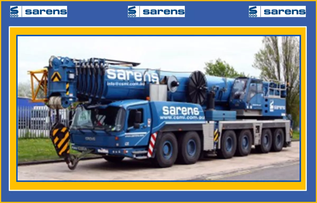 1/50 SARENS Conrad GROVE GMK 6300L ALL TERRAIN CRANE